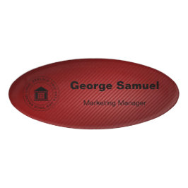 ビジネスシンプルロゴ | 名前 | 指定 名札