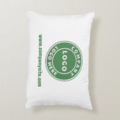 ビジネスシンプルロゴWebサイトのショールーム アクセントクッション (裏面(縦))