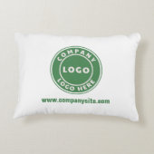 ビジネスシンプルロゴWebサイトのショールーム アクセントクッション (裏面)