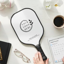 ビジネスシンプルロモダンゴ黒企業の ピックルボールラケット