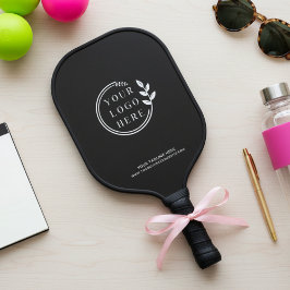 ビジネスシンプルロモダンゴ黒企業の ピックルボールラケット