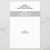 ビジネスシンプルロモダンゴ3広告写真 チラシ (裏面)