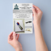 ビジネスシンプルロモダンゴ3広告写真 チラシ (ハンドル)