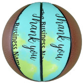 ビジネスシンプル名の追加詳細文字感謝していt バスケットボール (縦)