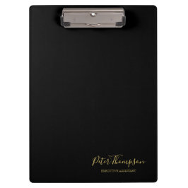 ビジネススクリプトのエレガント署名 クリップボード