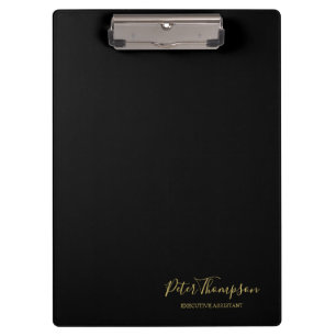 ビジネススクリプトのエレガント署名 クリップボード