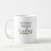 ビジネススクール学生ギフトビジネス学位Loadi コーヒーマグカップ (左)