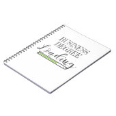 ビジネススクール学生ギフトビジネス学位Loadi ノートブック (左側)