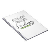 ビジネススクール学生ギフト ビジネス学位ローディ ノートブック (右側)