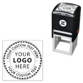 ビジネススタイリッシュカスタムロゴ名 セルフインキングスタンプ (インサイチュ)