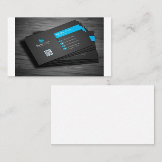 ビジネススタジオデザインカード 名刺 (正面/裏面)