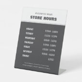 ビジネスストアアワーズプロフェッショナルペデスモダンタル  台座サイン (正面)