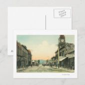 ビジネスストリートのビューサンルイス・オビスポ（カリフォルニア州） ポストカード (正面/裏面)