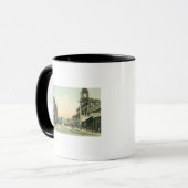 ビジネスストリートのビューサンルイス・オビスポ（カリフォルニア州） マグカップ (正面左)