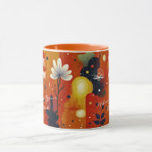 ビジネススパとウェルネス – サボテンとヒマワリ マグカップ (中央)