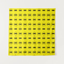 ビジネススポンサーの写真の背景のステップとリピート タペストリー