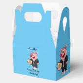 ビジネススーツの面白い豚の漫画 フェイバーボックス (オープン)