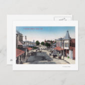 ビジネスセクションセルマの空中表示 ポストカード (正面/裏面)