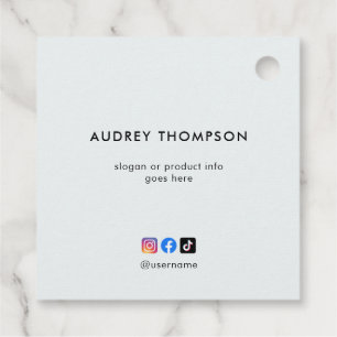 ビジネスソーシャルメディアのロモダンゴ フェイバータグ