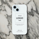 ビジネスソーシャルメディアホワイト iPhone 15ケース<br><div class="desc">iPhoneを強力なマーケティングツールに変カスタム換する！中小規模企業に最適なケースで、ロゴとスローガンを表示し、ブランドに関するはっきりした声明を作成する。以下では、簡単の参連絡照にお客様の詳細を追加した。さらに、3つのソーシャルメディアのアイコンとユーザー名ラベルの宇宙があり、顧客は簡単に接続できる。まお洒落たスタイリッシュ、外出先でビジネスを促進するように設計された私たちのiPhoneケースは、すべての起業家のための必須のアクセサリである。ブランドの存在感を高め、今すぐ注文しよう！</div>