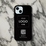 ビジネスソーシャルメディアQRコードブラック iPhone 15ケース<br><div class="desc">私たちのiPhoneケースであなたのビジネスカスタムブランディングを高める！あなたのブランドを際立たせるように設計されたこのケースは、あなたのロゴが目立つように表示される。ロゴの下に、あなたのウェブサイトまたはプロモーションへの簡単アクセスのための便利なQRコードを追加した。さらに、3つのソーシャルメディアのアイコンとユーザー名のラベルに対する宇宙があり、お客様はオンラインで簡単に検索して接続できる。機能スタイリッシュ性に優れ、どこでもビジネスを促進するのに最適なiPhoneケースは、あらゆる起業家に必要なアクセサリです。今すぐ注文してブランディングを次のレベルに！</div>