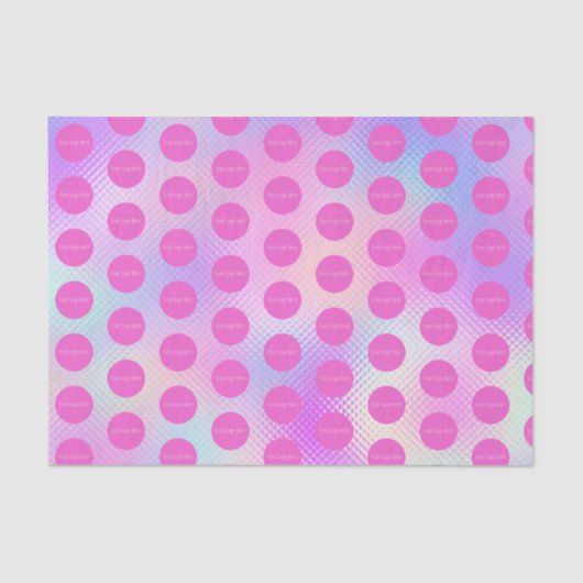 ビジネスタイリッシュス·プロモーション·ロゴ·ホログラフィック 薄葉紙 (正面)