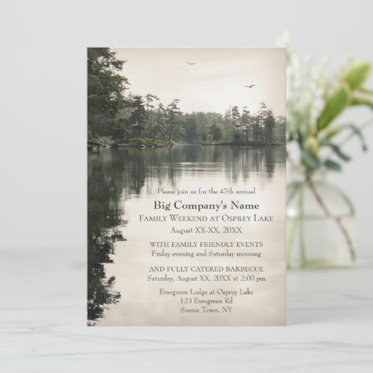 ビジネスチャーチリトリートファミリージャンボリーアットアレイク 招待状 (スタンド正面)