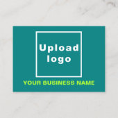 ビジネスティール（緑がかった色）割引カード 割引カード (裏面)