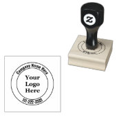 ビジネステンプレートの会社名とロゴはこちら ラバースタンプ (押印)