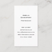 ビジネステンプレート11b 名刺 (裏面)