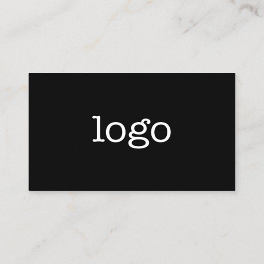 ビジネスデザインの基本ロ連絡ゴと情報 名刺 (裏面)