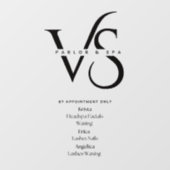 ビジネスドアクリング ウィンドウサイン (シート)