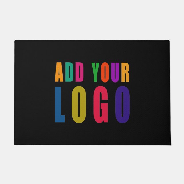 ビジネスドアマット会社のロゴウェルカムフォーマット ドアマット (正面)