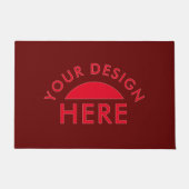 ビジネスドアマット会社のロゴ形式 ドアマット (正面)