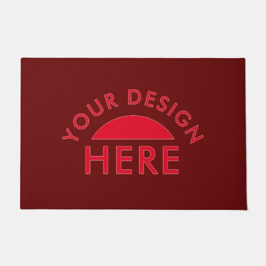 ビジネスドアマット会社のロゴ形式 ドアマット (正面)