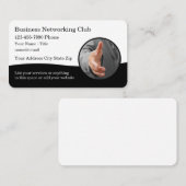 ビジネスネットワーキングおよびマーケティング名刺 名刺 (正面/裏面)