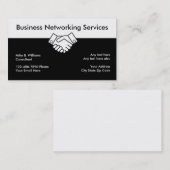 ビジネスネットワーキングの名刺 名刺 (正面/裏面)