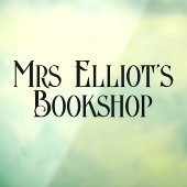 ビジネスネームシックシンプルブラックブティック ウィンドウサイン (シート3)