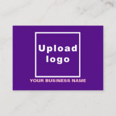 ビジネスハロウィーン紫の割引カード 割引カード (裏面)