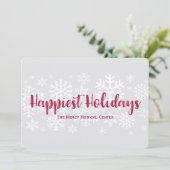 ビジネスハ企業のプピエストホリデーズフラットカード シーズンカード (スタンド正面)