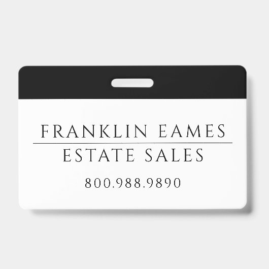 ビジネスバッジ バッジ (表面)