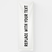 ビジネスバナーデザイン 横断幕 (縦)