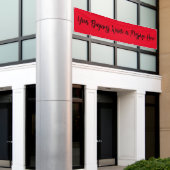 ビジネスバナー 横断幕 (ビルの外側)