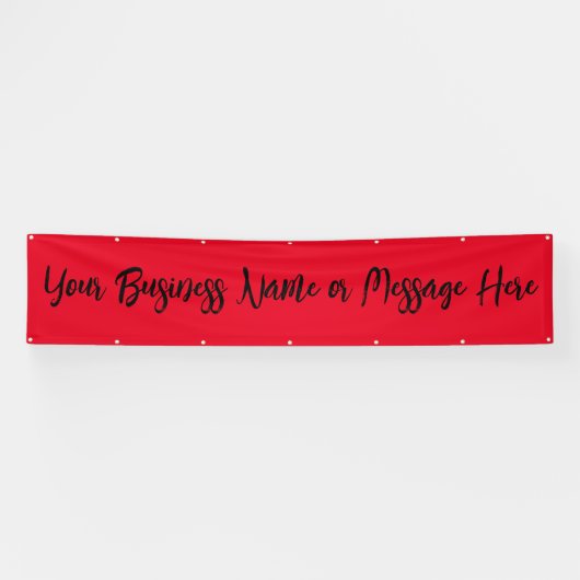 ビジネスバナー 横断幕 (横)