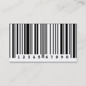 ビジネスバーコード 名刺 (裏面)