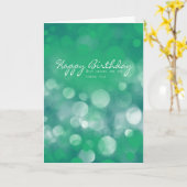 ビジネスバースデー・カード、最高のな願い カード (黄色い花)