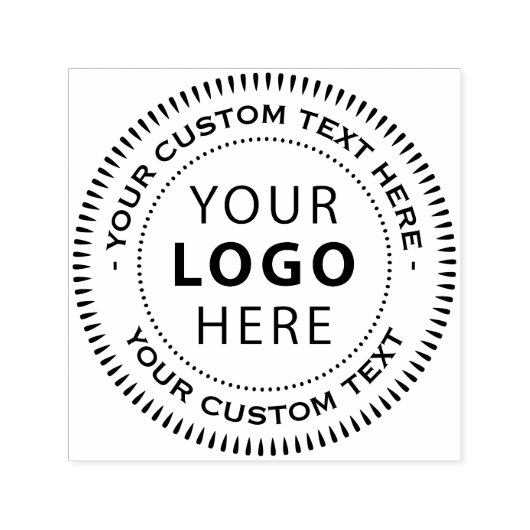 ビジネスパーソナライズされたカスタムロゴ名 セルフインキングスタンプ (デザイン)