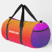 ビジネスパーソナライズされたカラフルダフバッグ ダッフルバッグ (右コーナー)