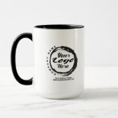 ビジネスパーソナライズされたプロモーションのロゴマグ マグカップ (左)