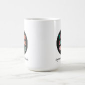 ビジネスパーソナライズされたプロモーションロゴ文字MAG コーヒーマグカップ (中央)